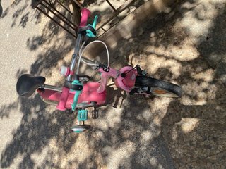 Bicicleta niña rosa Decathlon