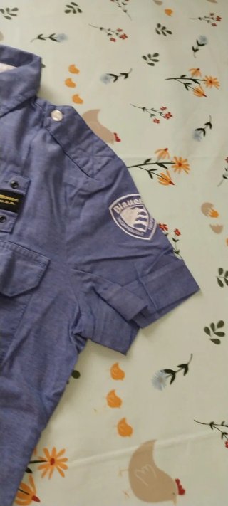 Camicia Blauer donna con patch USA