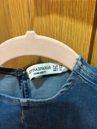Vestido vaquero midi ajustado