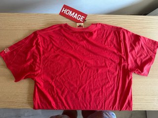 Camiseta roja Homage Houston Rockets