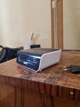 Radio Despertador Daewoo Negro
