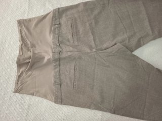 Pantalón premamá beige