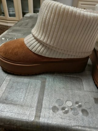 Botines marrones con forro de borreguito