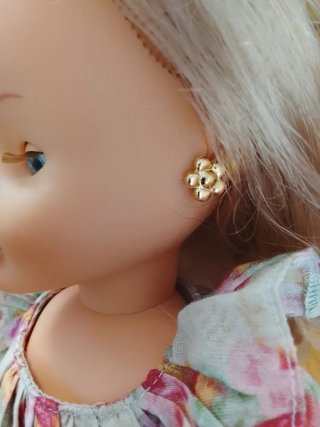 Pendientes Nancy Flor Dorados Comunión