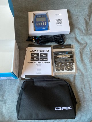 Electroestimulador Muscular Compex FIT 1.0 Sin Uso