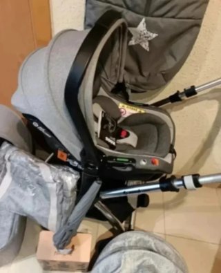 Carrito Bebé Jane Kawai 4 Piezas + Accesorios