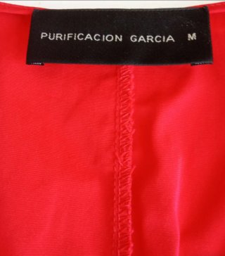 Blusa Purificación García Roja