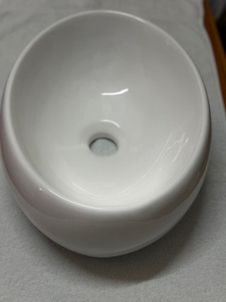 Lavandino Bagno Appoggio VidaXL Ceramica Bianco