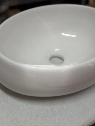 Lavandino Bagno Appoggio VidaXL Ceramica Bianco