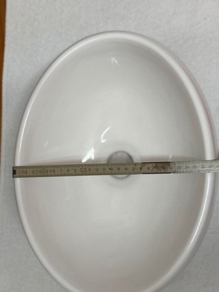 Lavandino Bagno Appoggio VidaXL Ceramica Bianco