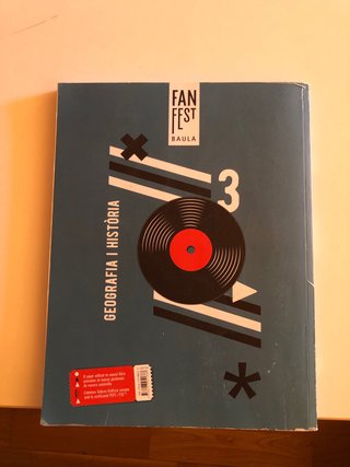 Geografia i Història 3, Secundària, Fanfest Baula