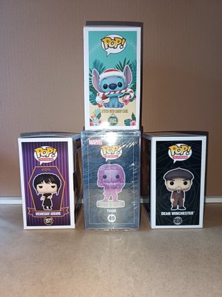 Lote 4 Funko Pop! Series y Marvel