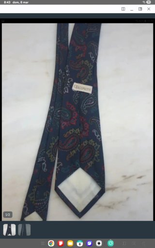OCASION Corbata Giacometti Seda Multicolor
