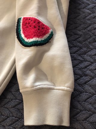 Sudadera GRMY con parche G y sandía