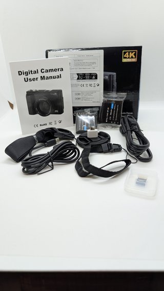 Fotocamera digitale nuova 4K 48MP con accessori