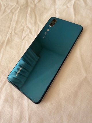Huawei P20 Negro + Funda Londres