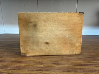 Caja de madera estilo morisco