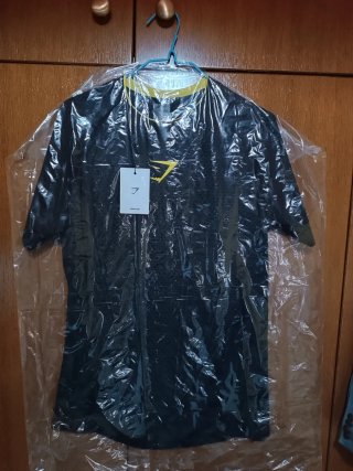 Gymshark Onyx V1 Negra y Amarilla Talla M
