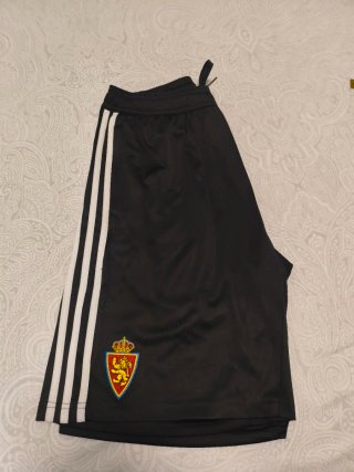 Pantalón Real Zaragoza Adidas entrenamiento negro