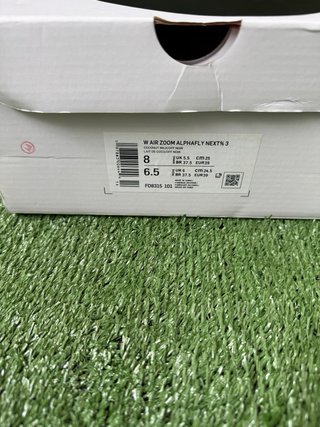 Nike Alphafly Air ZoomX Next% 3% Beige/Morado