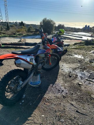 KTM 350 EXC-F Enduro Moto Naranja