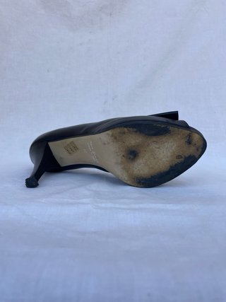 Décolleté Ted de Lisio nere con fiocco