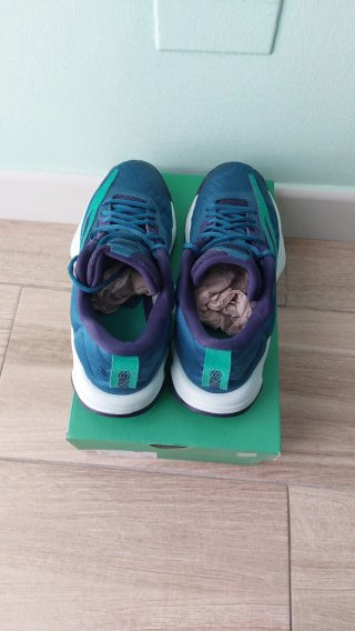 Nike Baloncesto Azul/Verde Talla 42