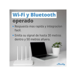 Shelly BLU Gateway pasarela Bluetooth Wi-Fi