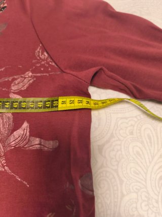 Camiseta manga larga floral XL