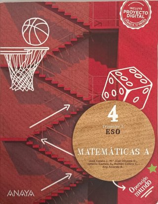 Matemáticas A. 4o de ESO