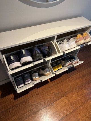 Zapatero Ikea Gris