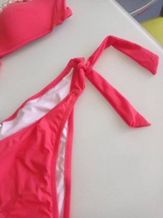 Bikini Moschino Rosa Talla M