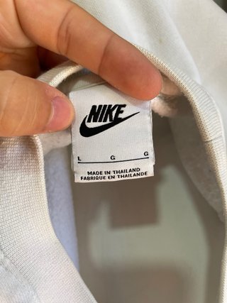 Sudadera Nike blanca