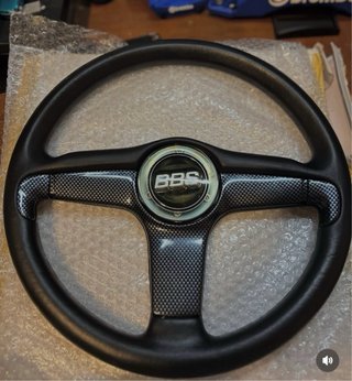 Volante BBS Negro