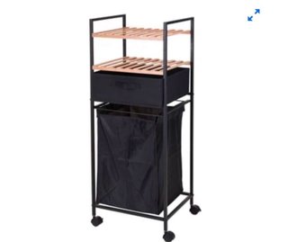 Estantería con ruedas para baño