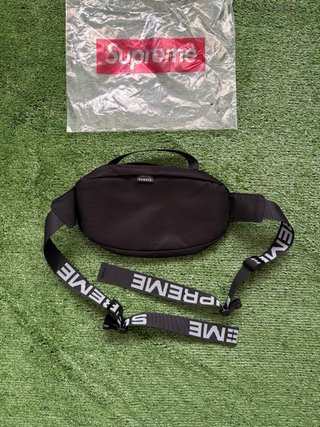 Bandolera Supreme Waist Bag SS18 Negra