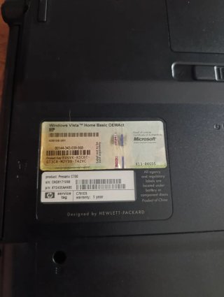 Portatile Compaq Nero
