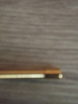 Pulsera bolígrafo años 80 dorada