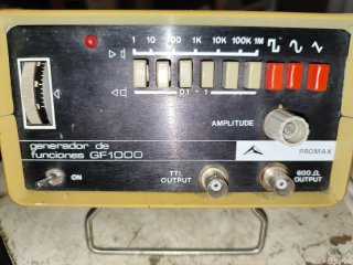 Generador de Funciones Promax GF1000