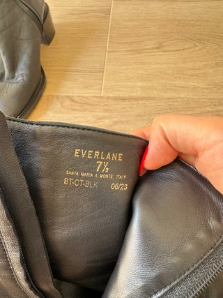 Botas Everlane Negras Piel