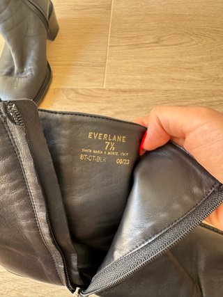 Botas Everlane Negras Piel