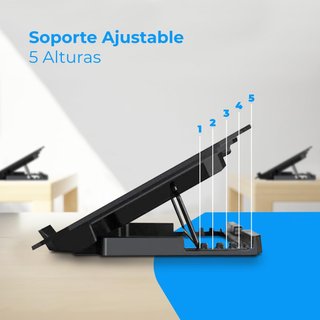 NK Base Refrigeradora portátil con ventiladores