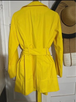 Gabardina Zara Amarilla Talla L