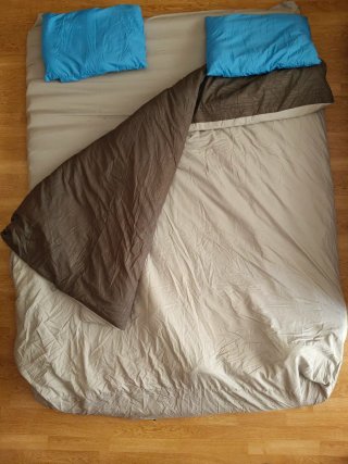 Colchón hinchable Quechua 2 en 1