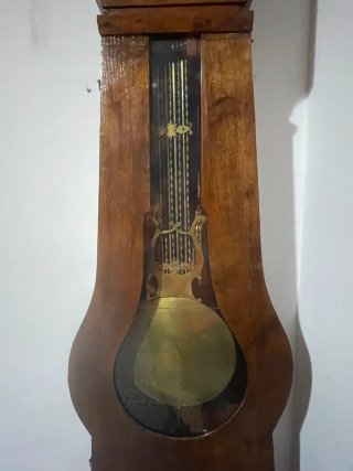 Reloj de péndulo antiguo Comtoise/Moriz s.XIX