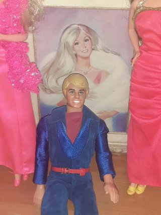 Barbie Superstar Ken Pelliccia Cassaforte