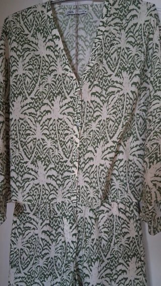 Conjunto ZARA algodón estampado