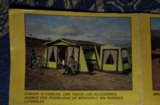 Tienda Remolque+ avancé +cocina Conver 13 completo