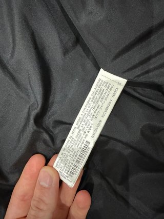 Abrigo Zara Negro con Capucha
