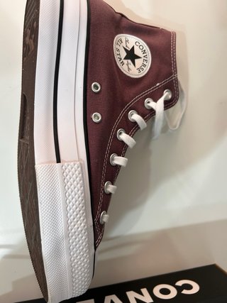 Converse Chuck Taylor All Star plataforma burdeos